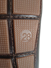 Load image into Gallery viewer, BABYWALKER Boys Brown Leather Gaucho Loafers 5 Years RRP95 NEW
