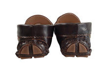 Load image into Gallery viewer, BABYWALKER Boys Brown Leather Gaucho Loafers 3 Years RRP95 NEW
