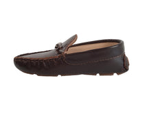 Load image into Gallery viewer, BABYWALKER Boys Brown Leather Gaucho Loafers 4 Years RRP95 NEW
