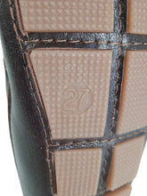 Load image into Gallery viewer, BABYWALKER Boys Brown Leather Gaucho Loafers 4 Years RRP95 NEW
