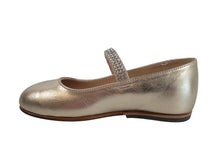 Load image into Gallery viewer, BABYWALKER Girls Gold Luminosa Mary Jane Shoes 4 Yrs RRP120 NEW

