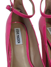 Load image into Gallery viewer, STEVE MADDEN Shoes Pink Ladies Faux Leather Platform Heel UK5 NEW RRP130
