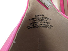 Load image into Gallery viewer, STEVE MADDEN Shoes Pink Ladies Faux Leather Platform Heel UK5 NEW RRP130
