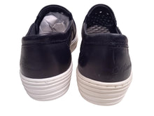 Load image into Gallery viewer, ARMANI Girls Falmouth Leather Perforated Trainers Navy Blue EU31 UK12.5 RRP155
