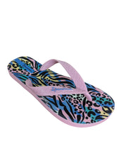 Load image into Gallery viewer, IPANEMA Pink Girls Pattern Comb Sandals Summer Beach Shoes UK 13.5 NEW RRP 15
