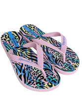Load image into Gallery viewer, IPANEMA Pink Girls Pattern Comb Sandals Summer Beach Shoes UK 12 NEW RRP 15
