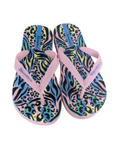 Load image into Gallery viewer, IPANEMA Pink Girls Pattern Comb Sandals Summer Beach Shoes UK 12 NEW RRP 15
