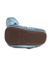 Load image into Gallery viewer, YOSI SAMRA Ballerinas Metallic Blue Casual Folding Shoes Size UK 3.5 NEW RRP 66
