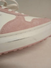 Load image into Gallery viewer, MALLET Ladies Hoxton 2.0 Pink/Comb Leather Suede Sneakers EU39 UK6 NEW RRP195
