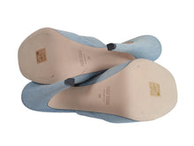 Load image into Gallery viewer, PARIS TEXAS Ladies Light Blue Denim Marina Mule Shoes Size EU39 UK6 RRP475 NEW
