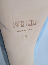 Load image into Gallery viewer, PARIS TEXAS Ladies Light Blue Denim Marina Mule Shoes Size EU39 UK6 RRP475 NEW
