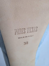 Load image into Gallery viewer, PARIS TEXAS Ladies Light Blue Denim Marina Mule Shoes Size EU38 UK5 RRP475 NEW
