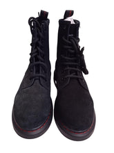 Load image into Gallery viewer, ALEXANDER MCQUEEN Combat Boots Shoes Suede Lace Up Black EU36.5 UK3.5 NEW
