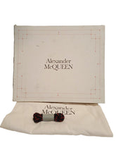 Load image into Gallery viewer, ALEXANDER MCQUEEN Combat Boots Shoes Suede Lace Up Black EU36.5 UK3.5 NEW
