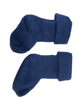 Load image into Gallery viewer, HATLEY Boot Liners Fleece Polyester Kids Navy Blue XS/TP (4-7) NEW RRP15
