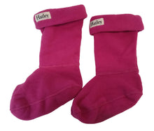 Load image into Gallery viewer, HATLEY Boot Liners Fleece Polyester Girls Magenta Pink XS/TP (4-7) NEW RRP15
