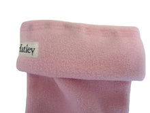 Load image into Gallery viewer, HATLEY Boot Liners Fleece Polyester Girls Pale Pink S/P (8-10) NEW RRP15

