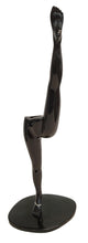 Load image into Gallery viewer, ANISSA KERMICHE Can Candle Stick Holder Resin Black OS 41 x 16 x 12cm NEW RRP225
