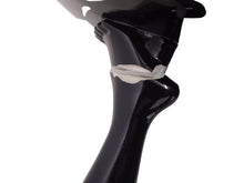 Load image into Gallery viewer, ANISSA KERMICHE Can Candle Stick Holder Resin Black OS 41 x 16 x 12cm NEW RRP225
