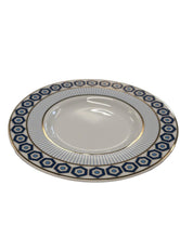 Load image into Gallery viewer, JONATHAN ADLER Newport Saucer Traditional White Pattern Multicoloured NEW RRP 20
