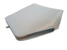 Load image into Gallery viewer, JIL SANDER Goji Square Bag Leather Embossed Logo Small Light Blue NEW RRP1480
