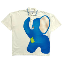 Load image into Gallery viewer, J.W.ANDERSON Oversized Elephant Cotton Polo Shirt Neutrals S NEW RRP 240
