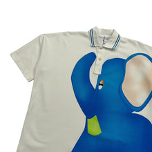 Load image into Gallery viewer, J.W.ANDERSON Oversized Elephant Cotton Polo Shirt Neutrals S NEW RRP 240

