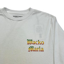 Load image into Gallery viewer, WACKO MARIA Wacko Back Print Long Sleeve Tee White Mens Size M NEW RRP 110
