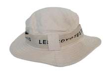 Load image into Gallery viewer, LES COYOTES DE PARIS Hailey Hat Raw Cotton Bucket Kids Neutral OS NEW RRP50
