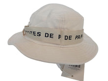 Load image into Gallery viewer, LES COYOTES DE PARIS Hailey Hat Raw Cotton Bucket Kids Neutral OS NEW RRP50
