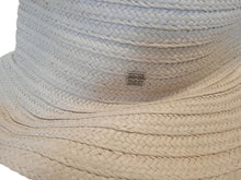 Load image into Gallery viewer, TOTEME Panama Hat Raffia Effect Sun Hat Viscose Shell Neutral XS/S NEW RRP200

