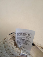 Load image into Gallery viewer, TOTEME Panama Hat Raffia Effect Sun Hat Viscose Shell Neutral XS/S NEW RRP200
