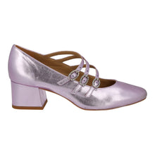 Load image into Gallery viewer, REFORMATION Mimi Shoes Block Heel Point Toe Pump Leather Pink US6 UK4 NEW RRP275
