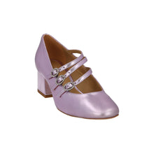 Load image into Gallery viewer, REFORMATION Mimi Shoes Block Heel Point Toe Pump Leather Pink US6 UK4 NEW RRP275
