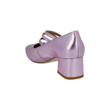 Load image into Gallery viewer, REFORMATION Mimi Shoes Block Heel Point Toe Pump Leather Pink US6 UK4 NEW RRP275
