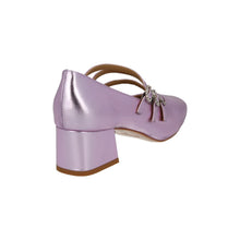 Load image into Gallery viewer, REFORMATION Mimi Shoes Block Heel Point Toe Pump Leather Pink US6 UK4 NEW RRP275
