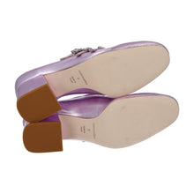 Load image into Gallery viewer, REFORMATION Mimi Shoes Block Heel Point Toe Pump Leather Pink US6 UK4 NEW RRP275

