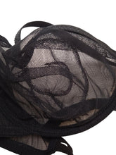 Load image into Gallery viewer, ISOSCELES Spiro Bra Sheer Balconette Mesh Under Wire Spiral Black L NEW RRP220
