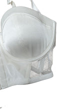 Load image into Gallery viewer, KIKI DE MONTPARNASSE White Balconette Classy Bra Size 32C NEW RRP 305
