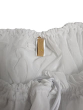 Load image into Gallery viewer, ISOSCELES Radicchio Baby Doll White Short Nightwear Cover XS/S NEW RRP 250
