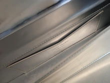 Load image into Gallery viewer, AMINA MUADDI Superamini Yigit Clutch Bag Metallic Leather Silver OS NEW RRP805
