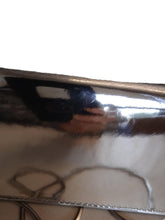 Load image into Gallery viewer, AMINA MUADDI Superamini Yigit Clutch Bag Metallic Leather Silver OS NEW RRP805
