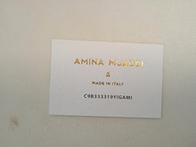 Load image into Gallery viewer, AMINA MUADDI Superamini Yigit Clutch Bag Metallic Leather Silver OS NEW RRP805
