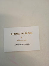 Load image into Gallery viewer, AMINA MUADDI Superamini Mermaid Bag Satin Crystal Turquoise Blue OS NEW RRP590
