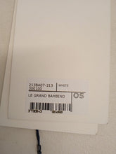 Load image into Gallery viewer, JACQUEMUS Le Grand Bambino Bag Leather Tote w Shoulder Strap White OS NEW RRP775
