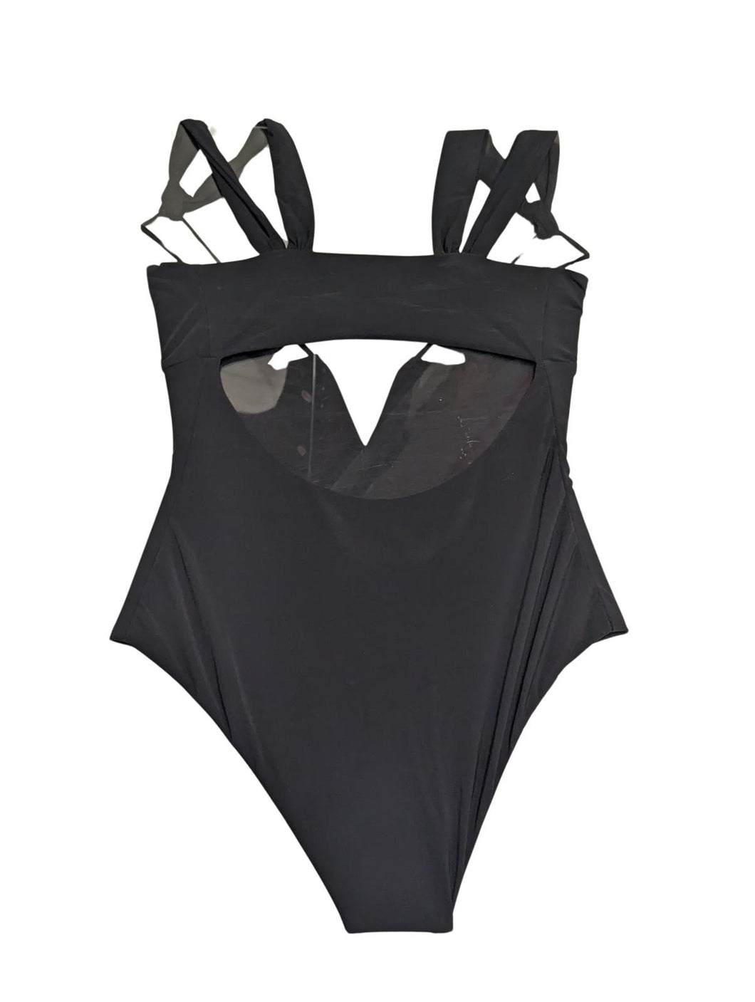 NENSI DOJAKA Ladies Gathered Braone Pieces Swimsuit With Black XS NEW RRP 530