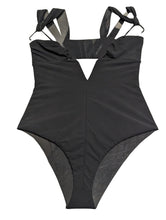 Load image into Gallery viewer, NENSI DOJAKA Ladies Gathered Braone Pieces Swimsuit With Black XS NEW RRP 530
