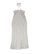 Load image into Gallery viewer, CHRISTOPHER ESBER Loophole Tie Waist Silk Midi Skirt White Size UK 4 NEW RRP 440
