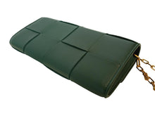 Load image into Gallery viewer, BOTTEGA VENETA Cassette Bag Leather Chain Raintree Green/Gold OS NEW RRP1545
