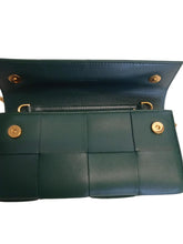 Load image into Gallery viewer, BOTTEGA VENETA Cassette Bag Leather Chain Raintree Green/Gold OS NEW RRP1545
